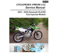 Kawasaki KLX300 Fuel Injected Cyclepedia Printed Motorcycle Service Manual