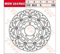Kawasaki KLZ 1000 ABS 2022-2023 Disque De Frein Flottant Contourné TRW MSW264RAC