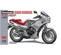 Kawasaki Kr250, Argent Couleur 1:12 Plastique Model Kit Hasegawa