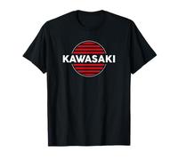 Kawasaki - La Ville du Lever de Soleil au Japon (Design rétr T-Shirt