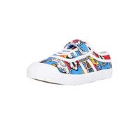Kawasaki Mixte Enfant Cartoon Kids Shoe W/Elastic Basket