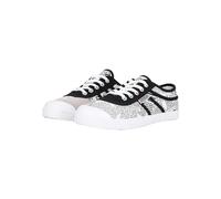 Kawasaki Mixte News Paper Canvas Shoe Sneakers Basses, 1002 White, 43 EU Étroit
