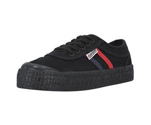 Kawasaki Mixte Retro 3.0 Canvas Shoe Basket, 1001s Black Solid, 37 EU