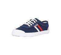 Kawasaki Mixte Retro Canvas Shoe Basket, Bleu Marine (2002), 39 EU