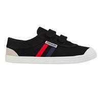 Kawasaki Mixte Retro Shoe W/Velcro Basket, 1001 Noir, 39 EU
