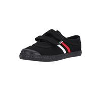 Kawasaki Mixte Retro Shoe W/Velcro Basket, 1001s Noir uni, 39 EU