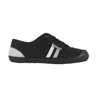 Kawasaki Retro 23 Canvas Shoe K23 W0260 Black Stripe Black Outsole - T44