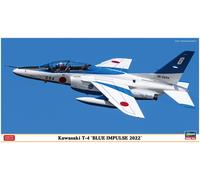 Kawasaki T-4 Bleu Impulse 2022 1:48 Plastique Model Kit Hasegawa