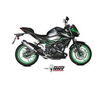Mivv Ak-1 Kawasaki Z500/se 2024-2025 Homologated Slip On Muffler Argenté Homologated