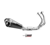 Mivv Delta Race Kawasaki Ninja 650 2024-2024 Not Homologated Full Line System Argenté Not Homologated