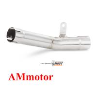 Mivv Kawasaki Zx-6 R 636 2013-16 Catalytic Suppressor Argenté