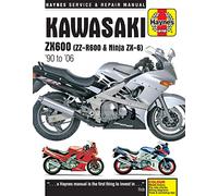 Haynes – Kawasaki Zx600 - Zz-r600 & Ninja Zx-6 – Manuel de réparation '90 à '06