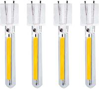Kawaya Remplacement de Filament D'ampoule 0.2W 2700K Blanc Chaud pour G40 ST38 Solaire Guirlande Lumineuse 4 pièces