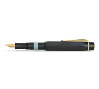Kaweco Pen Stylo plume AL Sport - Remplissage par piston - Noir Solo - Plume EF