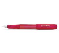 Kaweco COLLECTION PERKEO Stylo-plume infrarouge, pour cartouches d'encre, pour débutants, avec poignée ergonomique pour une écriture confortable, largeur de plume : F (fin)