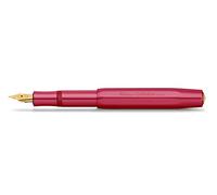 Kaweco COLLECTION Ruby Stylo plume de qualité supérieure pour cartouches d'encre, avec plume en acier de qualité supérieure, 13 cm, largeur de plume : BB (extra large)