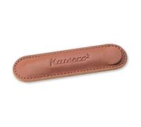 Kaweco Eco Brandy Étui en cuir pour stylo compatible avec la série Liliput I Étui d'écriture en cuir véritable avec beau gaufrage I Trousse à crayons chic et classique I Trousse à crayons 10,7 x 2,9