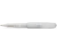 Kaweco FROSTED SPORT Rollerball Natural Coconut I Stylo à bille gel en plastique de qualité supérieure avec bille en céramique I Stylo à bille tendance en blanc I Stylo roller 13 g avec mine de 0,7 mm