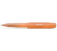 Kaweco Frosted Sport Soft Mandarine Stylo à bille en gel avec bille en céramique de 0,7 mm pour gaucher et droitier au design classique avec bille en céramique I Rouleau gel 13,5 cm