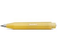Kaweco Frosted Sport Sweet Banana Porte-mine 3,2 mm 5B I Crayon mine en plastique de qualité supérieure au design estival I Porte-mine rechargeable en jaune I Porte-mine 10,5 cm