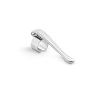 Kaweco LILIPUT Clip de stylo nostalgie Liliput S, diamètre 8 mm, argenté, porte-stylo, avec logo discret, bel accessoire pour stylo à bille, en bronze