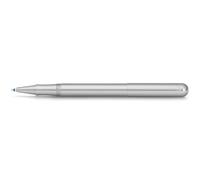 Kaweco LILIPUT Stylo à bille, à capuchon, pour mines D1 standard, avec boîte en métal rétro, 13 cm, argenté