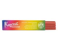 Kaweco Lot de 24 mines graphite HB 2,0 mm rouges I Mines de rechange pour porte-mine ou porte-mine I Mines graphite 2,0 mm