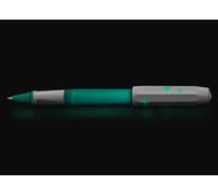 Kaweco Perkeo Stylo roller Glow I pour débutant scolaire avec mine de 0,7 | Stylo à encre gel avec effet phosphorescent et poignée ergonomique pour l'école I Stylo à encre gel 15,5 cm