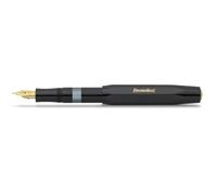 Kaweco PISTON SPORT CLASSIC Stylo plume en plastique de qualité supérieure pour bouteilles d'encre avec fenêtre d'encre transparente dans une boîte nostalgique I Stylo plume exclusif 13 cm I Plume : F