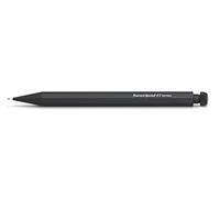 Kaweco Porte-mine spécial 0,5 I Porte-mine en aluminium de qualité supérieure au format octogonal - 14 cm - Rechargeable - Noir avec gomme