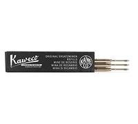 Kaweco Pen – Recharges pour stylo-bille G2 noir – Pointe moyenne – Lot de 3 – KWJ12-BK
