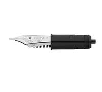 Kaweco Ressort de rechange M en noir avec ressort argenté I insert 250 I Ressort en acier avec filetage I Spare Nib 250 Steel M Black I ELITE & SUPRA