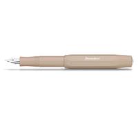 Kaweco SKYLINE SPORT Macchiato Stylo plume de qualité supérieure pour cartouches d'encre, avec plume en acier de qualité supérieure, 13 cm, beige, largeur de plume : B (large)
