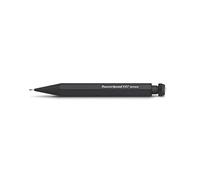 Kaweco Pen Porte-mine Special S 0,7 – Aluminium premium à 8 pans 10,5 cm Noir avec gomme