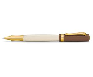 Kaweco Student 10002263 Jazz Stylo roller en résine précieuse Marron Longueur 13 cm