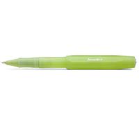 Kaweco Stylo roller Frosted Sport - Fine Lime - En plastique de qualité supérieure - Avec bille en céramique - 13 g - Avec mine de 0,7 mm - Stylo à encre gel de 13,5 cm