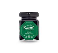 Kaweco Verre d'encre 50 ml | Vert palmier vert | Encre de qualité supérieure pour stylo dans le réservoir d'encre | Végétalien sans cruauté envers les animaux | Encre d'écriture de calligraphie