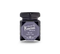 Kaweco Verre d'encre 50 ml | Bleu nuit Midnight Blue | Végétalien sans cruauté envers les animaux soluble dans l'eau durable | Encre d'écriture calligraphique