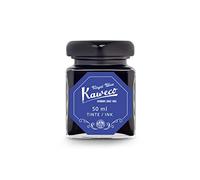 Kaweco Encre dans un pot en verre bleu roi, soluble dans l'eau, végétalien, contenu 50 ml, 10002191