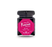 Kaweco Verre d'encre de 50 ml | Rouge rubis rouge rubis | Encre de qualité supérieure pour stylo dans le réservoir d'encre | Végétalien sans cruauté envers les animaux, soluble dans l'eau et durable |