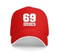 kawyvsjop 69 Dudes Bill and Ted Casquette de baseball classique pour papa, Rigef-Color1, Taille unique