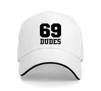 kawyvsjop 69 Dudes Bill and Ted Casquette de baseball classique pour papa, Rigef-Color2, Taille unique