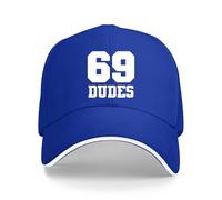kawyvsjop 69 Dudes Bill and Ted Casquette de baseball classique pour papa, Rigef-Color3, Taille unique