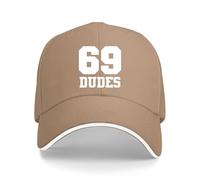 kawyvsjop 69 Dudes Bill and Ted Casquette de baseball classique pour papa, Rigef-Color4, Taille unique