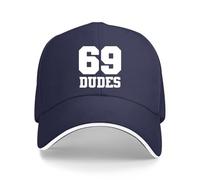kawyvsjop 69 Dudes Bill and Ted Casquette de baseball classique pour papa, Rigef-Color7, Taille unique