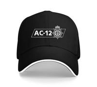 kawyvsjop Ac-12 Central Police Wear It in The Line Duty Casquette de baseball classique pour papa, Xagme-Color3, Taille unique