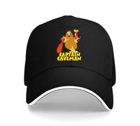 kawyvsjop Captain Caveman Casquette de baseball rétro animée des années 80, bxwhz-Color7, Taille unique