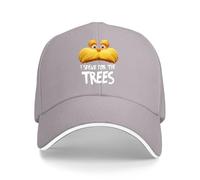 kawyvsjop I Speak The Trees Casquette de baseball classique pour papa, jidkl-Color6, Taille unique