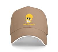 kawyvsjop The Toy Dolls Casquette de baseball classique avec visage de mascotte Jaune, ppqrn-Color3, Taille unique