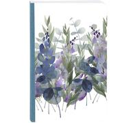 Kaxdl-115680c-Un Carnet Broché 9x14 Cm 144 Pages Lignées Papier Blanc 90g-Finition Brillante-Collection Quintessence¿3 Visuels Végétal/Nature,1 Visuel Aquarelle,Livraison Aléatoire